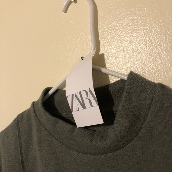 NWT Zara Textured Weave Dress - Picture 7 of 8